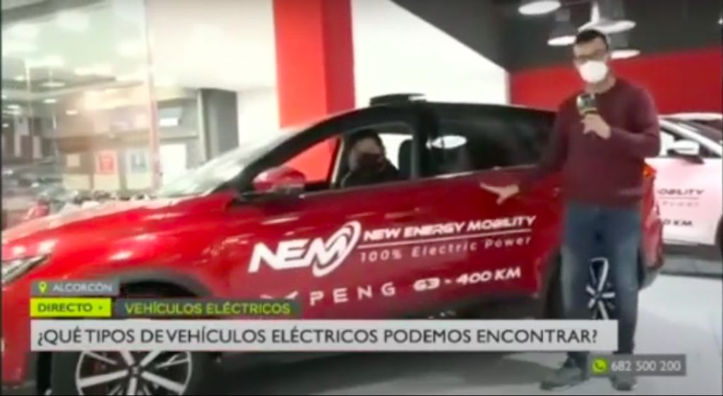 Jorge XPeng G3 NEM Motors Alcorcon